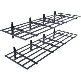 VEVOR Garage Storage Shelving, 2 Pack, 6 x 2 ft Heavy Duty Garage Shelves Wall Mounted